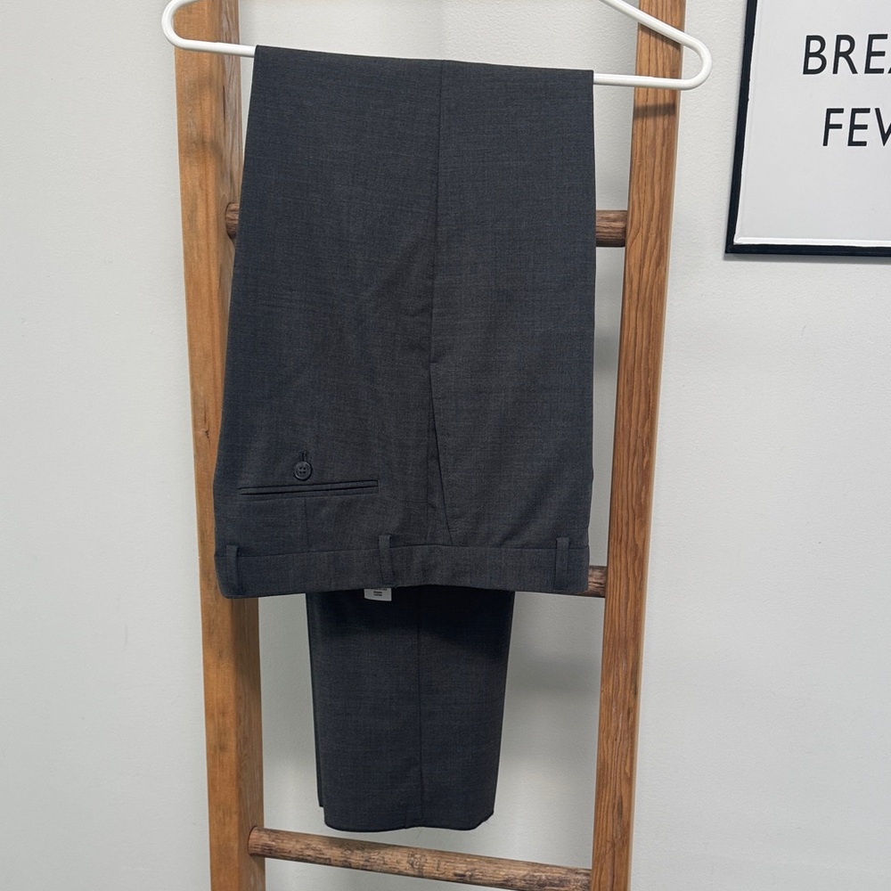 NWOT Nordstrom Men's Dark Gray Dress Pants